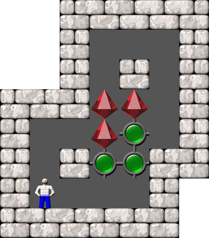 Sokoban F. Pokorny collection level 14